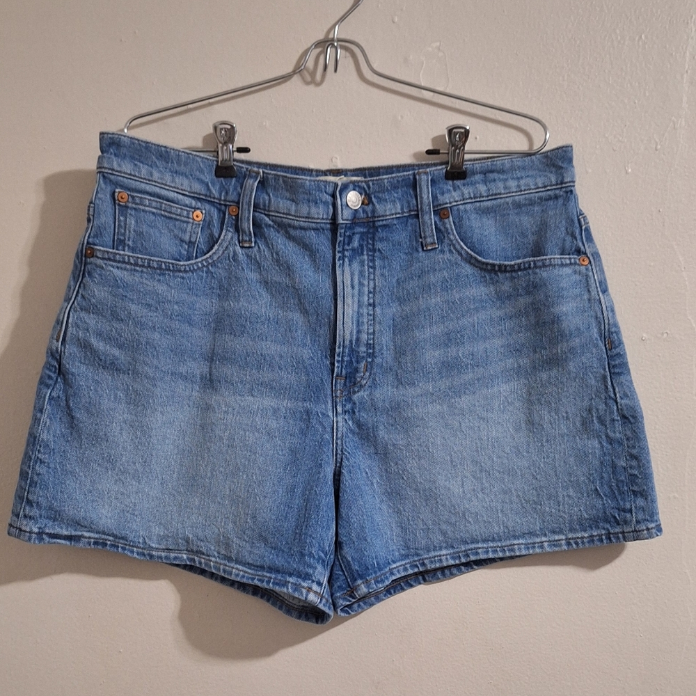 Madewell & J.Crew Classic Blue Denim Women's Shorts Size 32